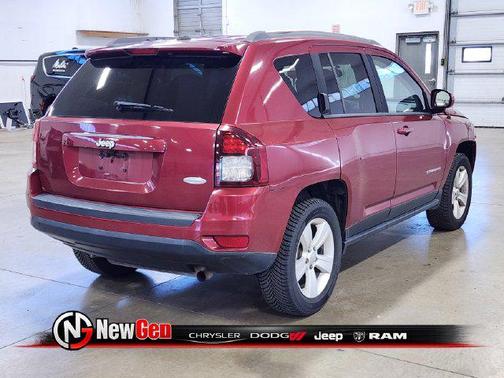 Deep Cherry Red Crystal Pearlcoat 2014 Jeep Compass Latitude