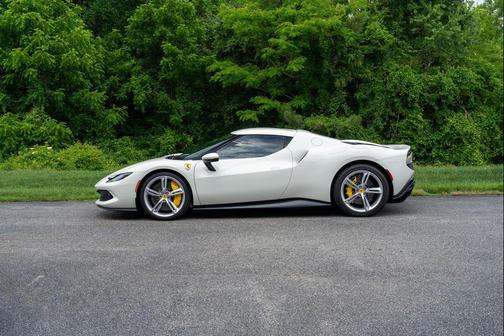 White 2024 Ferrari 296 GTB 2DR CPE