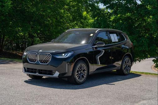 Black Sapphire Metallic 2025 BMW X3 30 xDrive