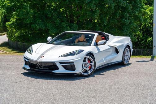 Arctic White 2022 Chevrolet Corvette Stingray w/2LT