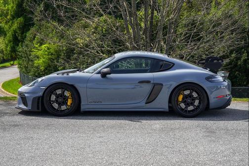 Grey 2023 Porsche 718 Cayman GT4 RS