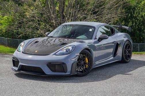 Grey 2023 Porsche 718 Cayman GT4 RS