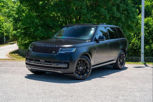 Obsidian Black SV Bespoke Ultra Metallic Satin 2025 Land Rover Range Rover P530 Autobiography