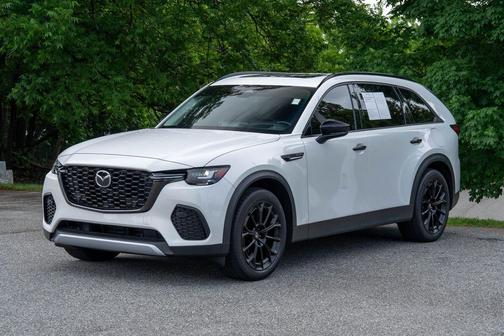 Rhodium White Premium 2025 Mazda CX-70 3.3 Turbo Premium Package