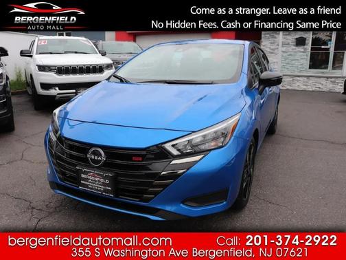 Electric Blue Metallic 2024 Nissan Versa 1.6 S