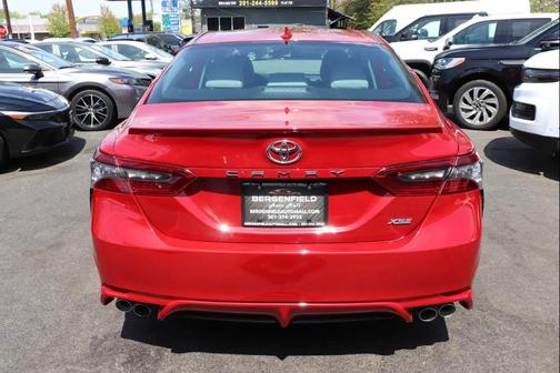 Red 2023 Toyota Camry XSE