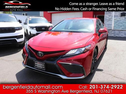 Red 2023 Toyota Camry XSE