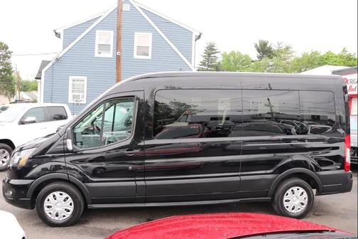 Agate Black Metallic 2025 Ford Transit-350 XLT