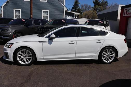 White 2024 Audi A5 Sportback 45 S Line Premium Plus