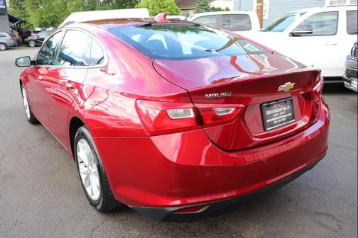 Maroon 2025 Chevrolet Malibu FWD 1LT