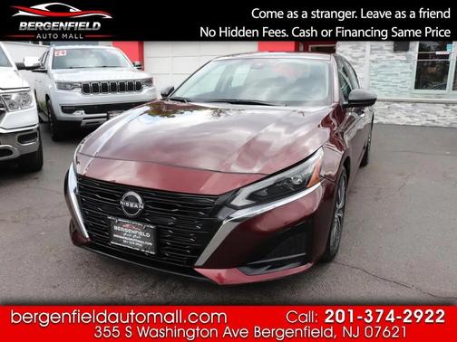 Burgundy 2024 Nissan Altima 2.5 SV