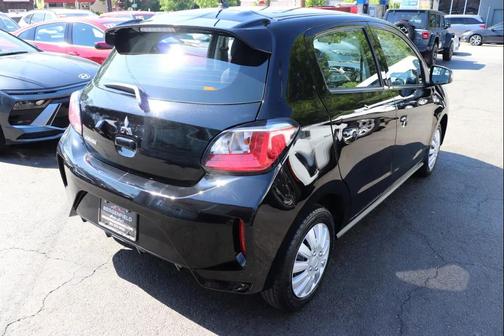 Jet Black Metallic 2024 Mitsubishi Mirage ES