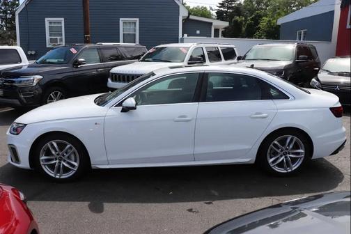 White 2024 Audi A4 45 S line Premium Plus