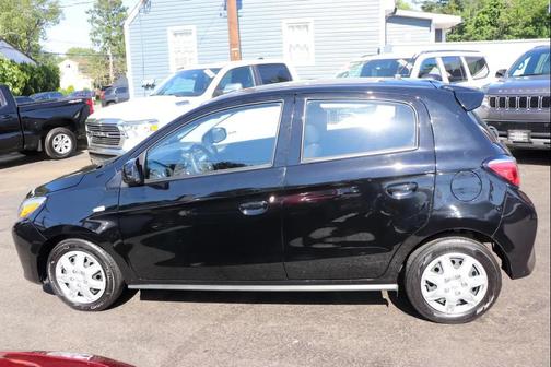 Jet Black Metallic 2024 Mitsubishi Mirage ES