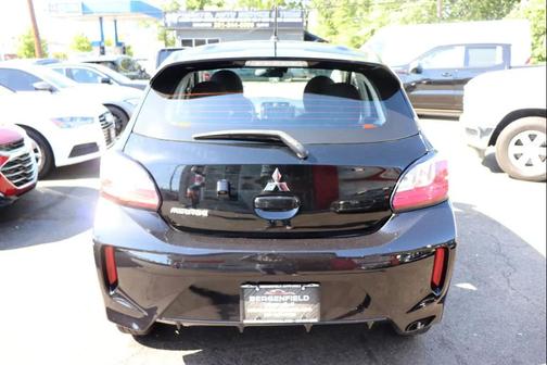 Jet Black Metallic 2024 Mitsubishi Mirage ES