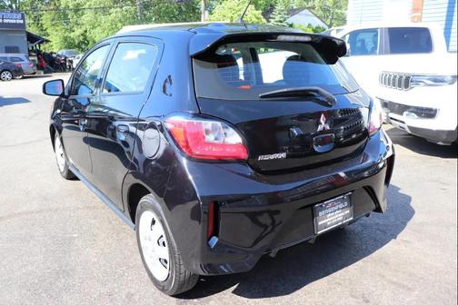 Jet Black Metallic 2024 Mitsubishi Mirage ES