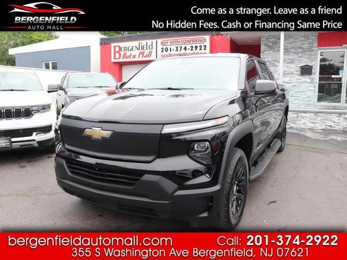 Black 2024 Chevrolet Silverado EV Work Truck