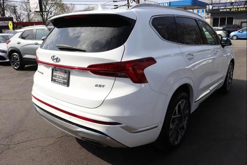 White 2023 Hyundai SANTA FE Calligraphy