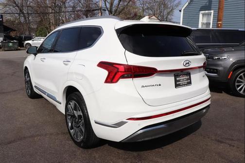 White 2023 Hyundai SANTA FE Calligraphy