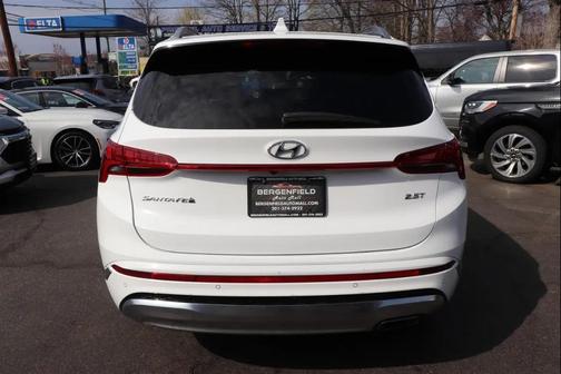 White 2023 Hyundai SANTA FE Calligraphy