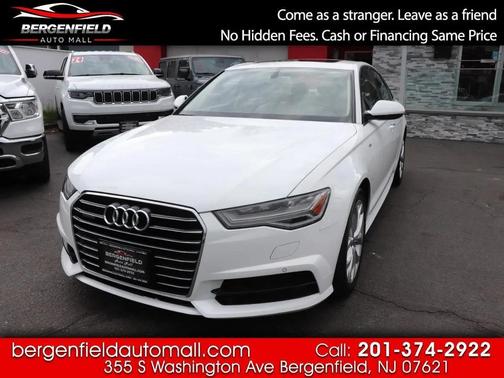 White 2018 Audi A6 Premium Plus