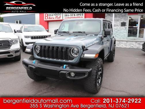 Gray 2024 Jeep Wrangler 4xe Rubicon