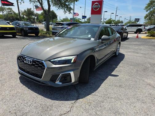 Chronos Gray Metallic 2024 Audi A5 Sportback 45 S Line Premium Plus