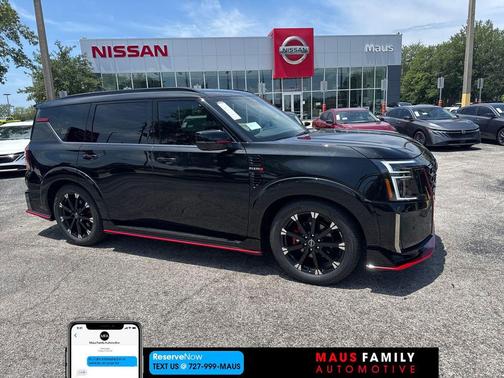 Black Diamond Pearl 2026 Nissan Armada NISMO