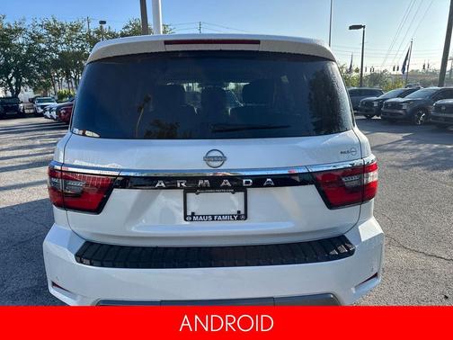 Aspen White Tricoat 2024 Nissan Armada SV 2WD