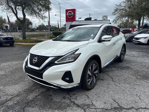 Pearl White Tricoat 2024 Nissan Murano SL Intelligent AWD