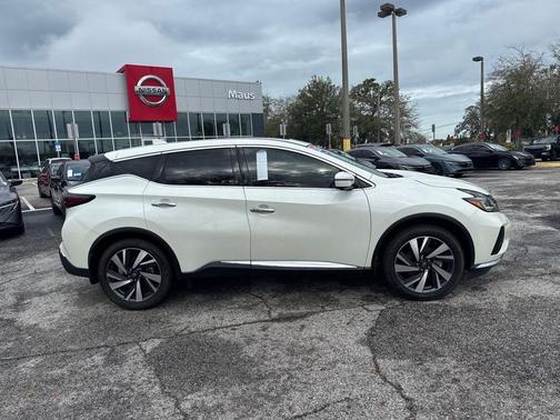 Pearl White Tricoat 2024 Nissan Murano SL Intelligent AWD