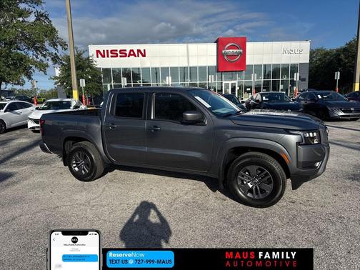 Gun Metallic 2026 Nissan Frontier SV