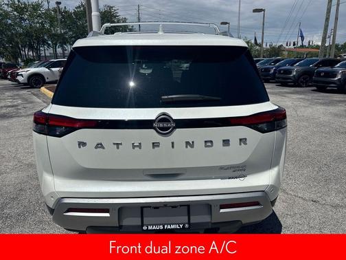 Pearl White Tricoat 2023 Nissan Pathfinder Platinum 4WD