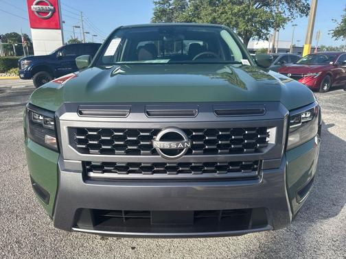 Tactical Green Metallic 2026 Nissan Frontier SV