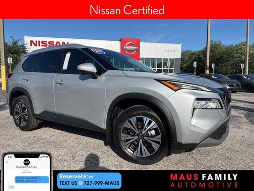 Brilliant Silver Metallic 2021 Nissan Rogue SV