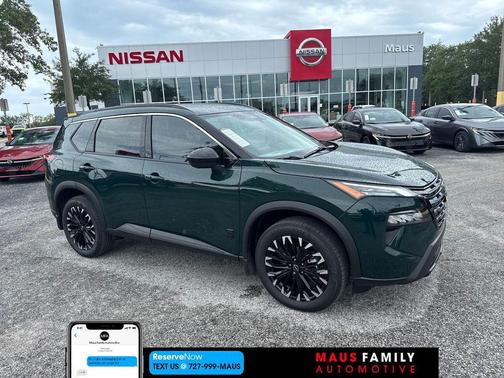 Obsidian Green 2026 Nissan Rogue Dark Armor