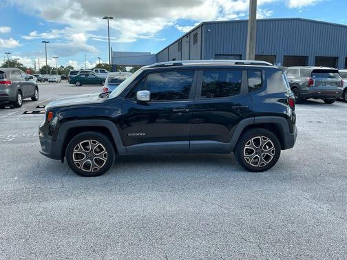 Black 2017 Jeep Renegade Limited