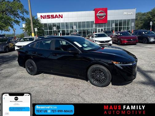 Super Black 2026 Nissan Sentra SV