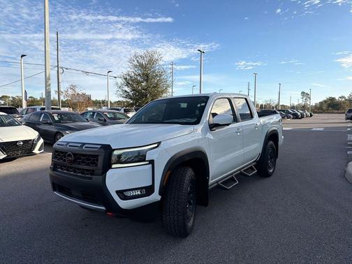 Glacier White 2026 Nissan Frontier PRO-X
