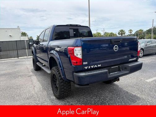 Deep Blue Pearl Metallic 2019 Nissan Titan PRO-4X