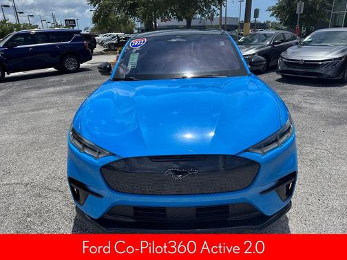 Grabber Blue Metallic 2022 Ford Mustang Mach-E GT