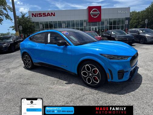 Grabber Blue Metallic 2022 Ford Mustang Mach-E GT