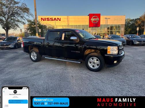 Black 2012 Chevrolet Silverado 1500 LT