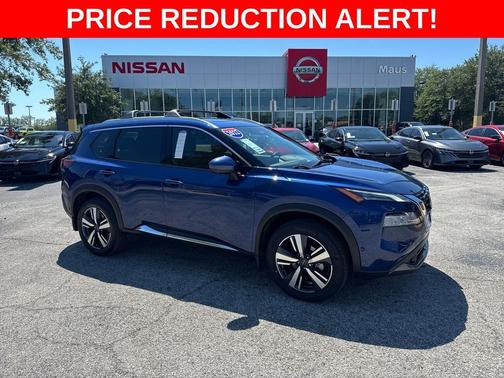 Caspian Blue Metallic 2023 Nissan Rogue SL