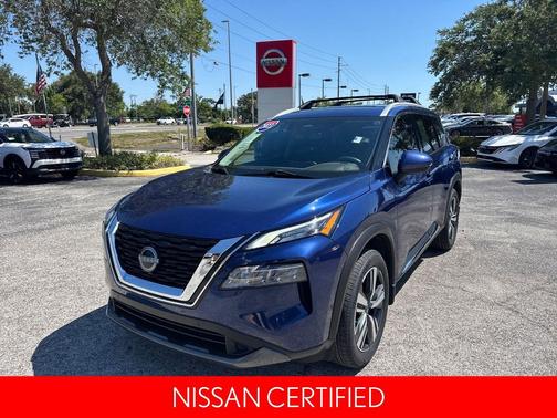 Caspian Blue Metallic 2023 Nissan Rogue SL