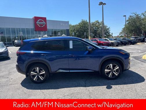 Caspian Blue Metallic 2023 Nissan Rogue SL