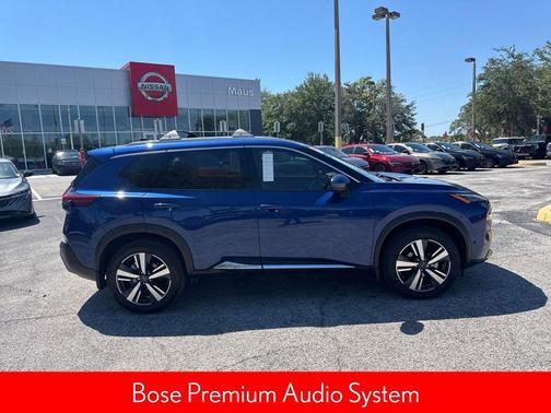 Caspian Blue Metallic 2023 Nissan Rogue SL