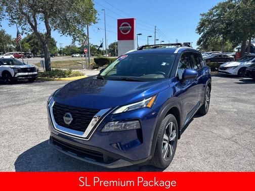 Caspian Blue Metallic 2023 Nissan Rogue SL