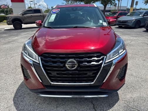 Scarlet Ember Tintcoat 2021 Nissan Kicks SV