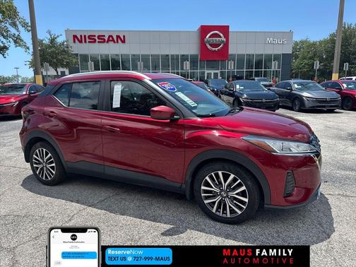 Scarlet Ember Tintcoat 2021 Nissan Kicks SV